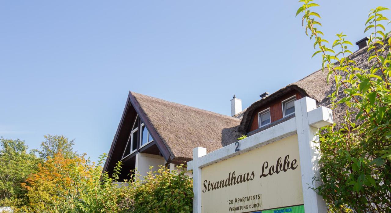 Ferienwohnung Sanddorn - Strandhaus Lobbe Exterior foto
